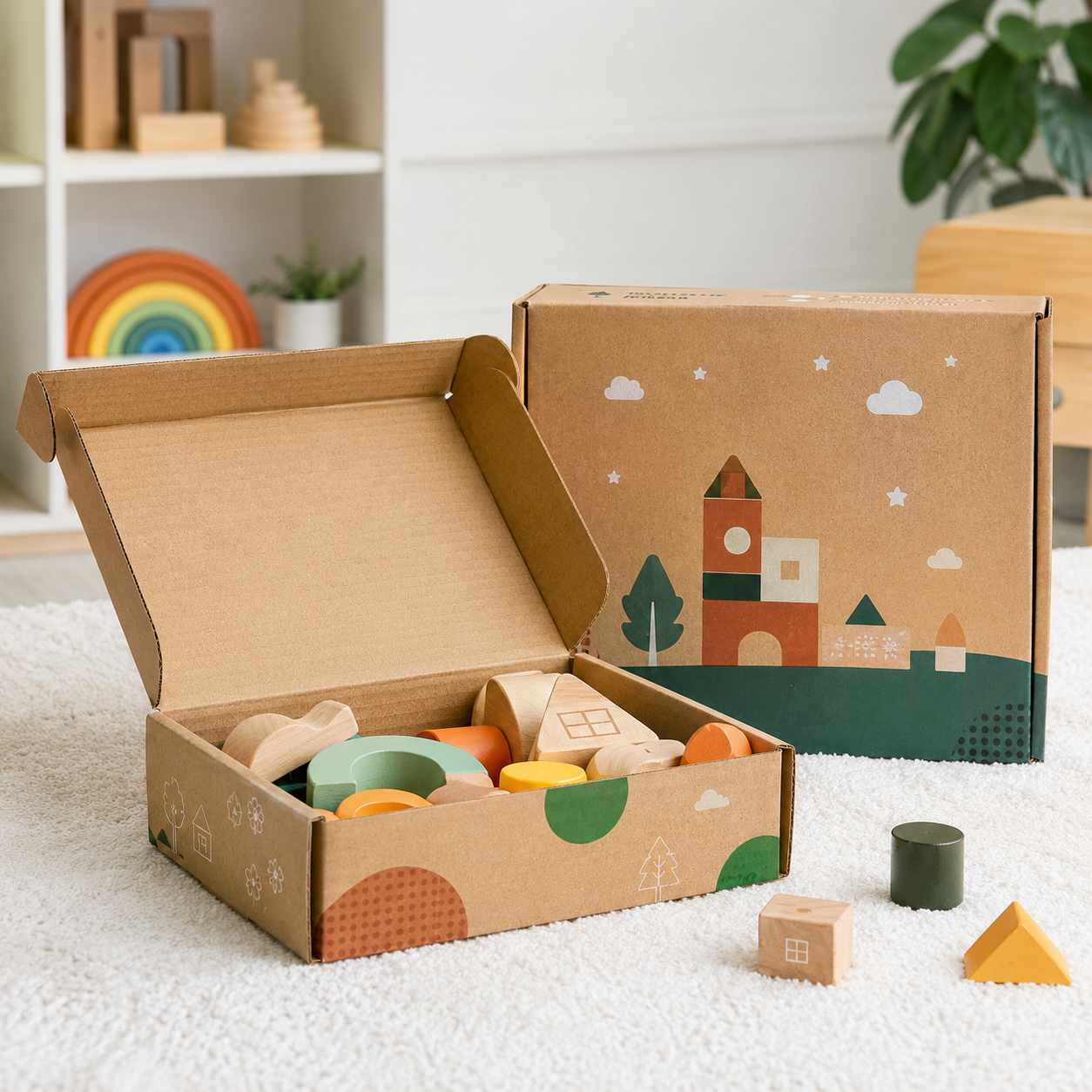 Printed mailer box