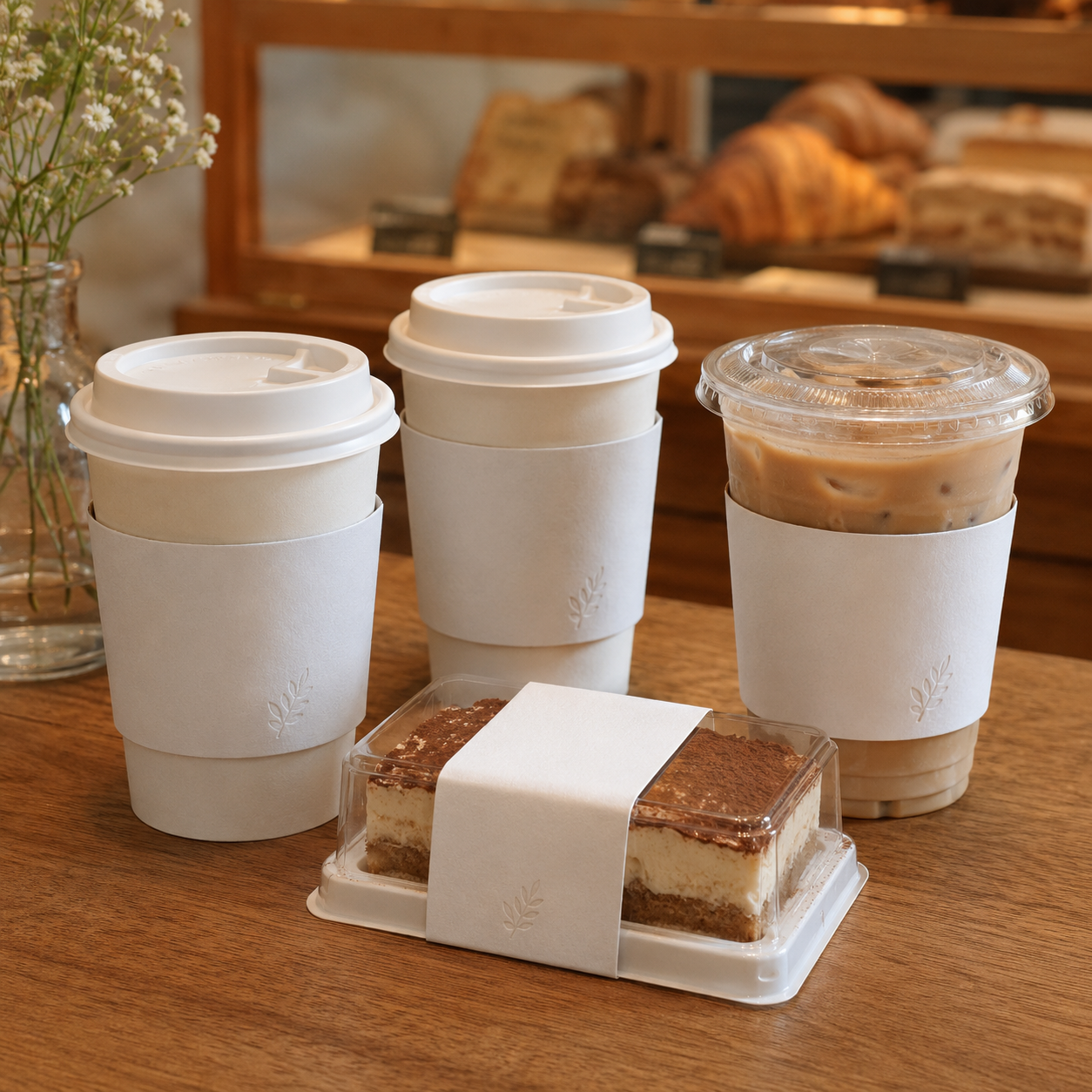 Cup sleeve & mousse band