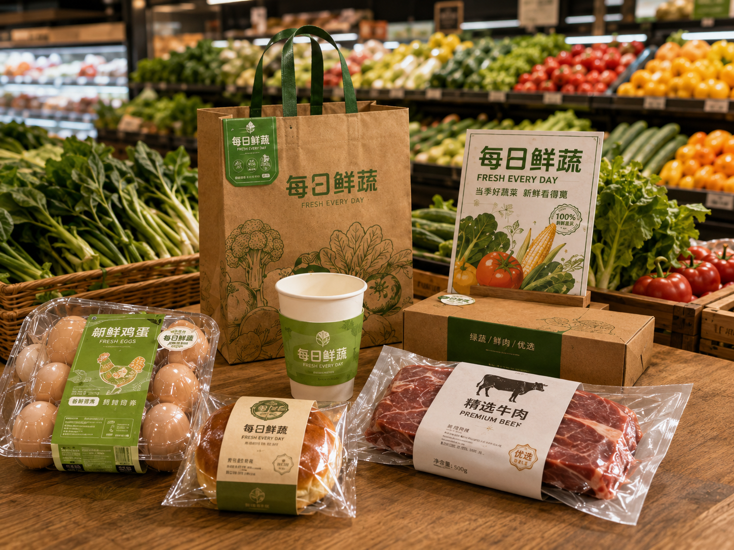 生鲜产品场景