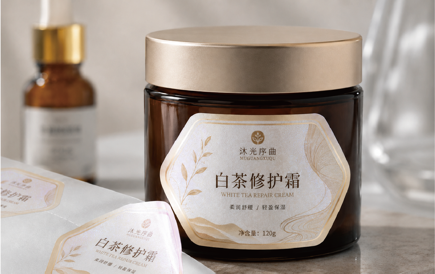 Personal-care pearl labels