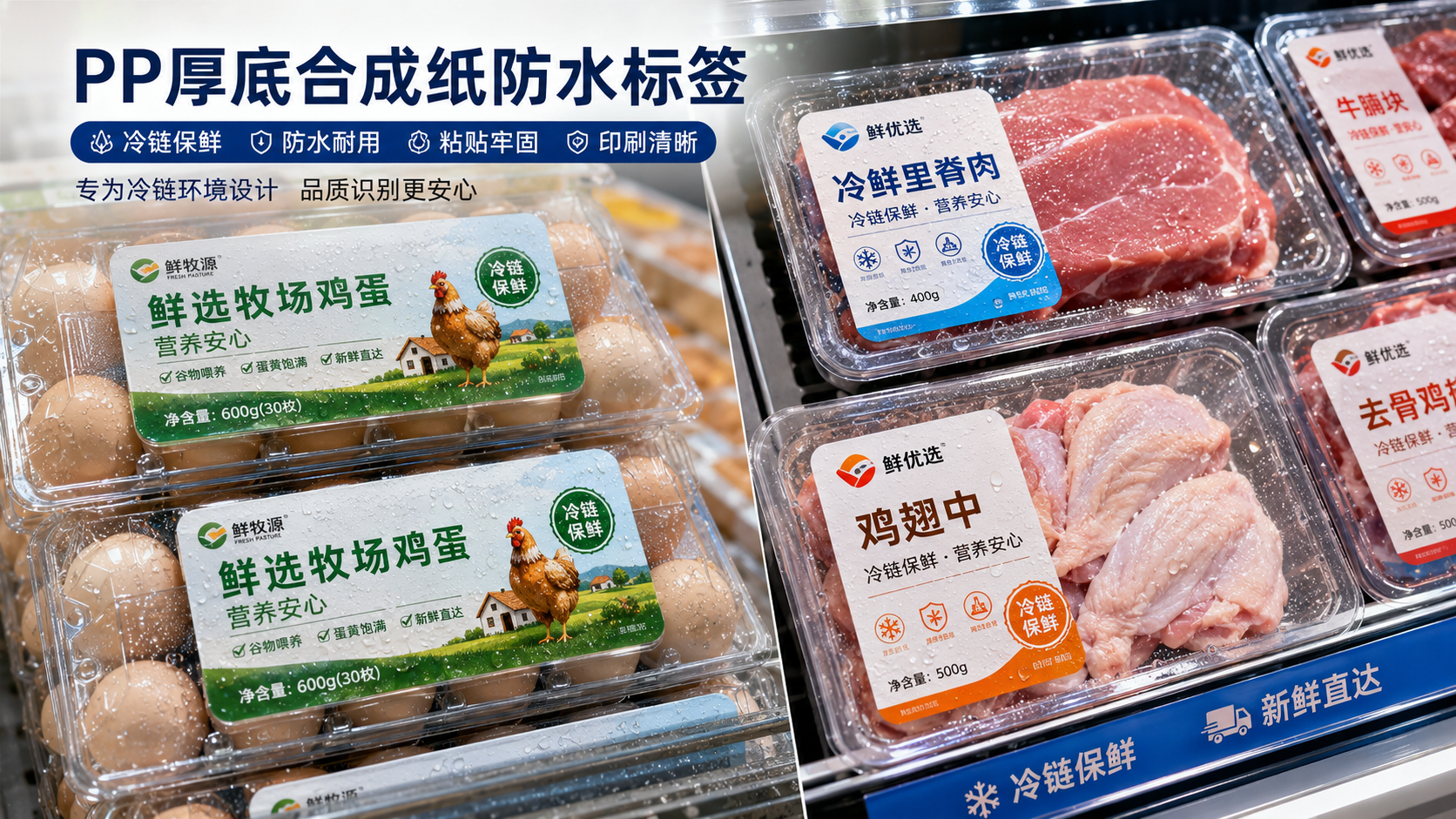 食品与商超不干胶标签